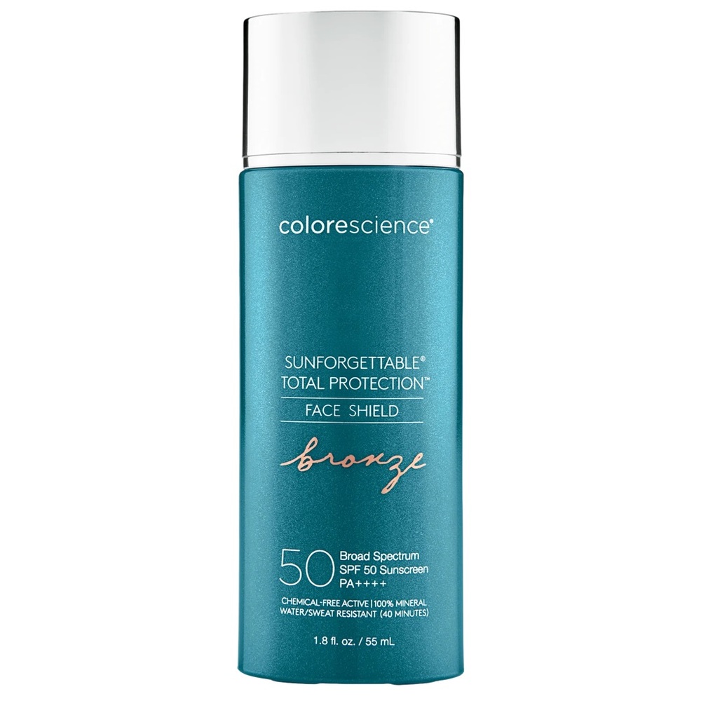 Colorescience Total Protection Face Shield SPF 50 Bronze 1.8 New Sealed tub
